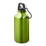 Borraccia sportiva con moschettone 400ml verde