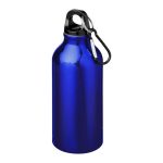 Borraccia sportiva con moschettone 400ml blu