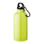 Borraccia sportiva con moschettone 400ml gialla