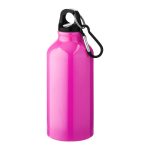 Borraccia sportiva con moschettone 400ml rosa