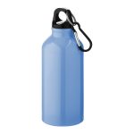 Borraccia sportiva con moschettone 400ml azzurra