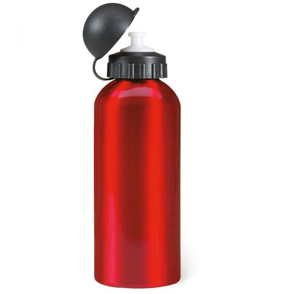 Borraccia Sportiva in Alluminio 600ml rossa