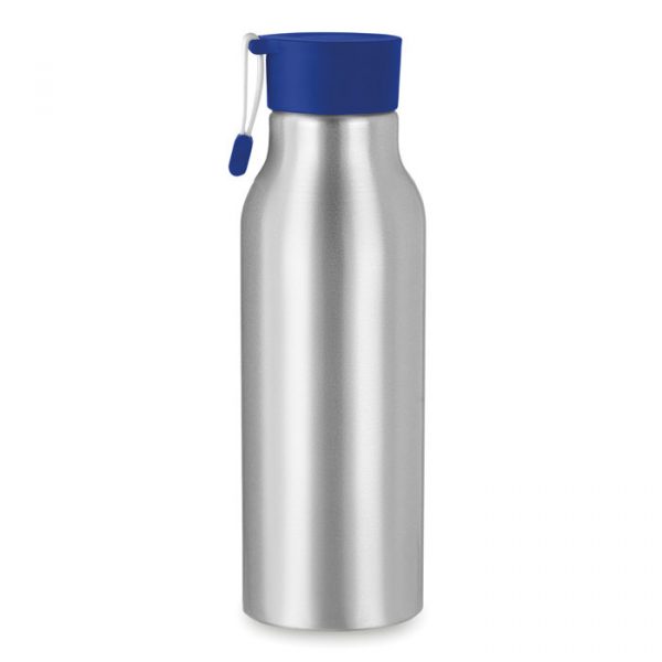 BOTTIGLIA IN ALLUMINIO 500ml tappo blu