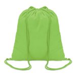 Zainetti a Sacca in Cotone Colorati lime