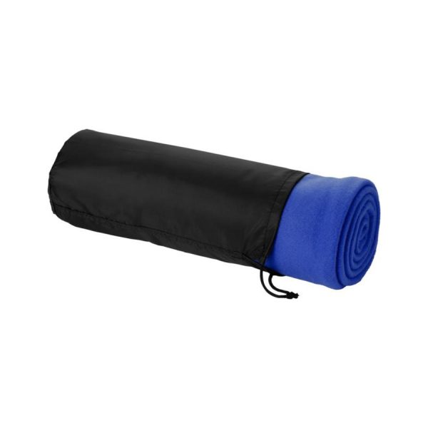 Coperta in Pile con Custodia Personalizzata blu