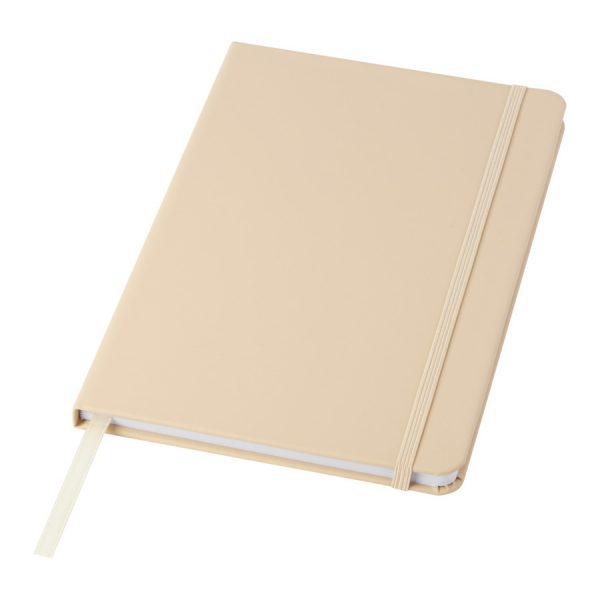 Taccuini A5 con Elastico Copertina Rigida e Pagine a Righe Personalizzati beige