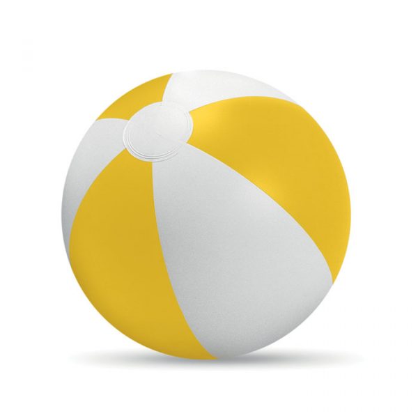 Palloni da Spiaggia con Logo gialli
