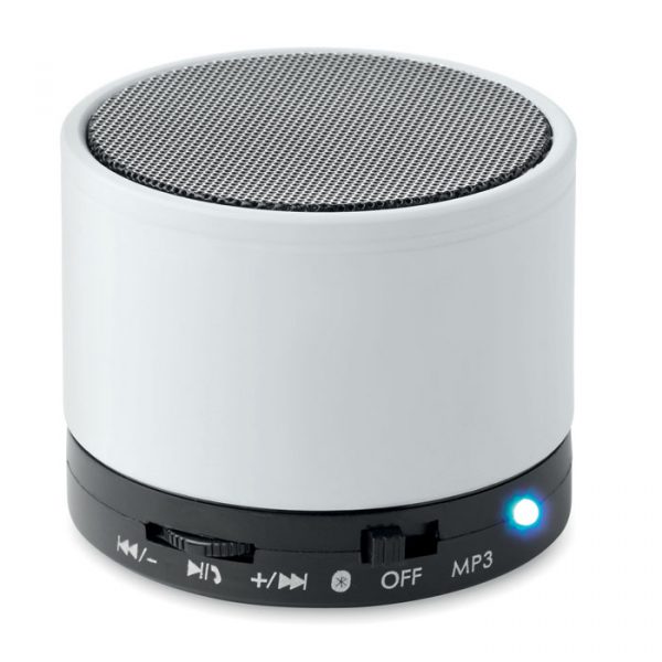 Speaker Bluetooth Round Economico bianco