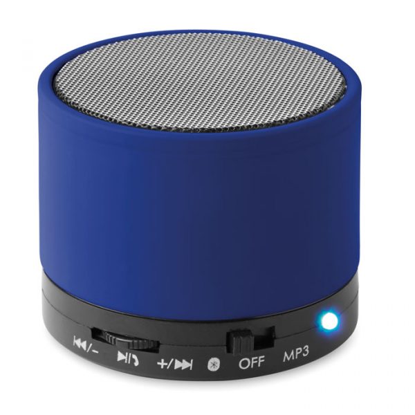 Speaker Bluetooth Round Economico blu