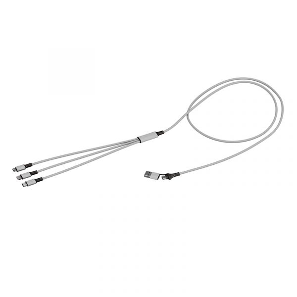 Multicavi USB Type-c Personalizzati grigio